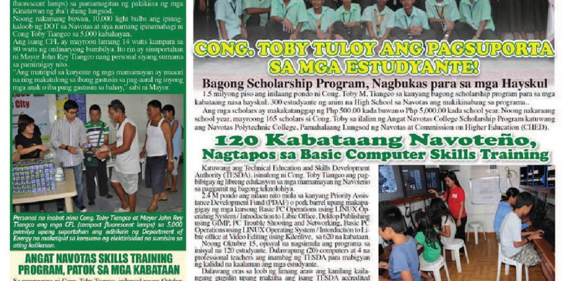 Navotas City Mayo Toby Tiangco
