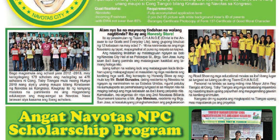 Navotas City Mayo Toby Tiangco