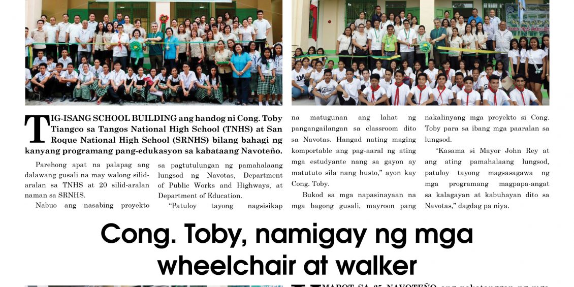 Navotas City Mayo Toby Tiangco