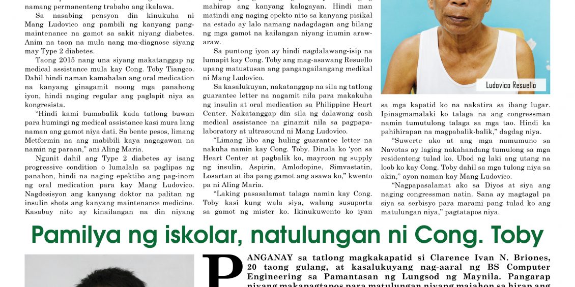 Navotas City Mayo Toby Tiangco